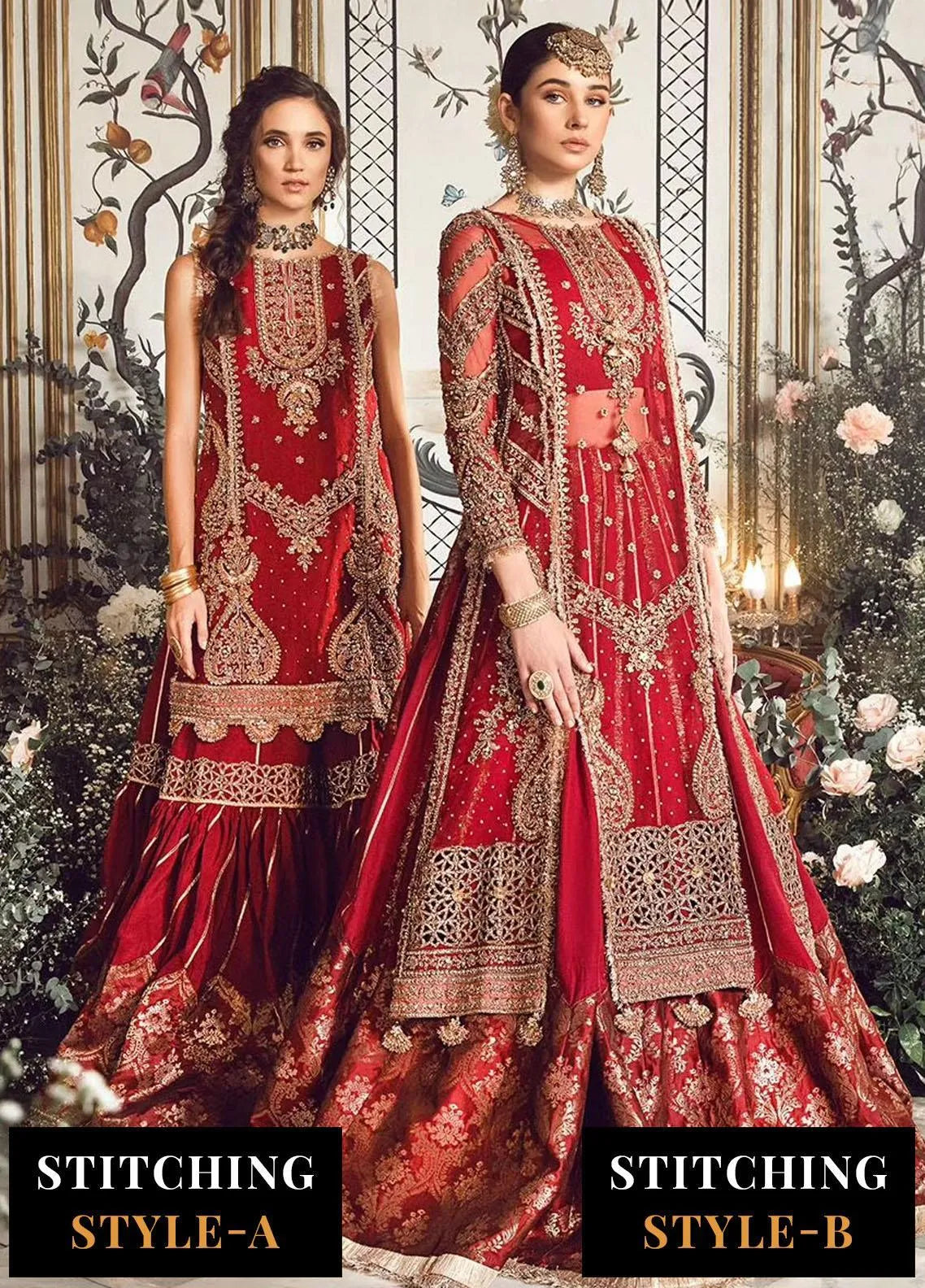 Mbroidered By Maria B Embroidered Organza Suits Unstitched 4 Piece MB23MW D8 – Luxury Collection